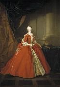 Portrait of the Princess Maria Amalia of Saxony in Polish costume.